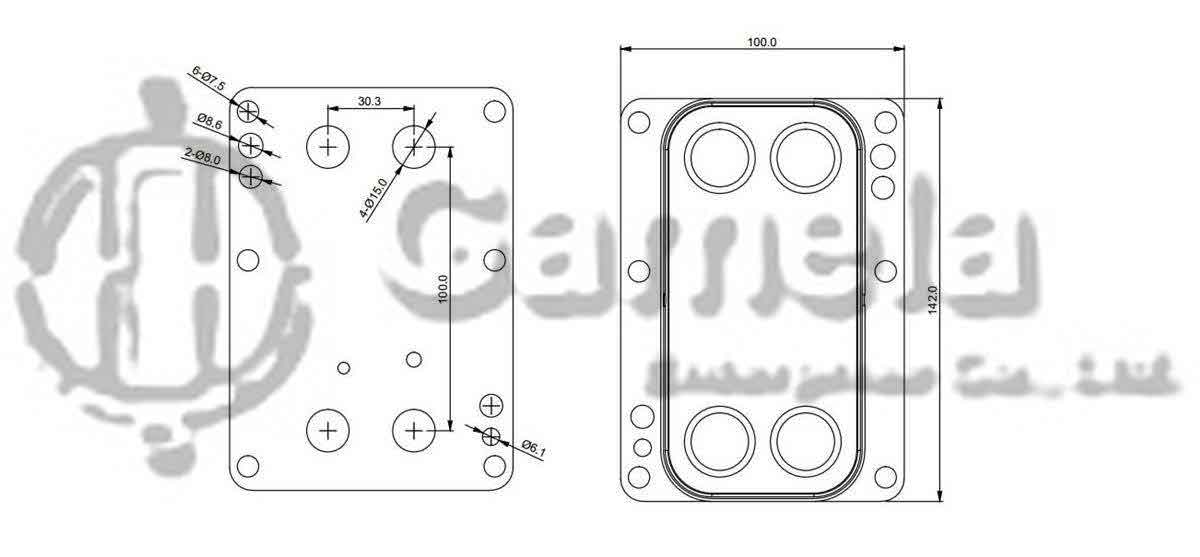 341004 - Oil-Cooler-for-RENAULT-OEM-8200781898