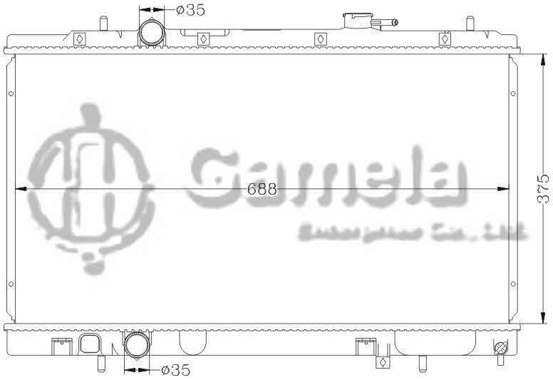 6110008N - Radiator-for-Ha-Fei-Sai-Ma-MT