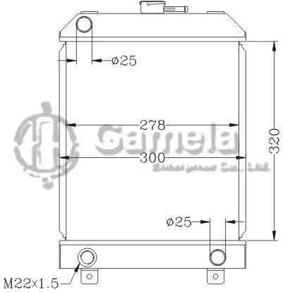 6110028NA - Radiator