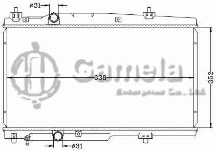 6110041NA - Radiator-for-Chang-Cheng-Xuan-Li-1-3L-2009-MT