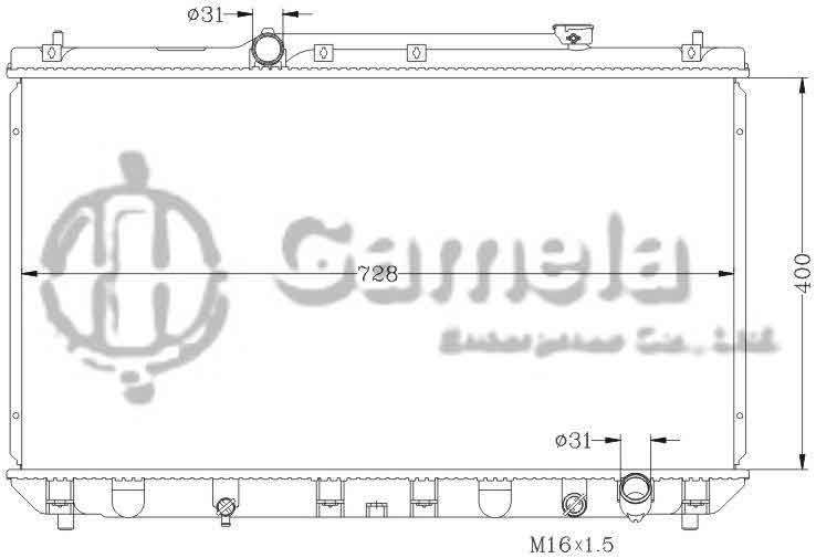 6112030N - Radiator-for-TOYOTA-CAMRY-97-00-SXV20-MT-OEM-16400-7A290-03140-DPI-2005