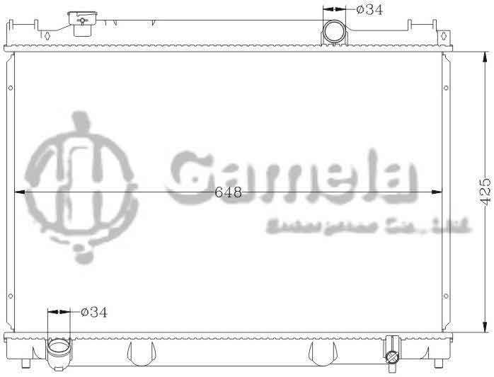 6112076N - Radiator-for-TOYOTA-CROWN-YXS10-95-01-MT-OEM-16400-73520