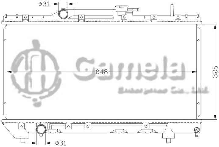 6112114N - Radiator-for-TOYOTA-CARINA-92-94-AT190-MT-OEM-16400-02160-15570-16470