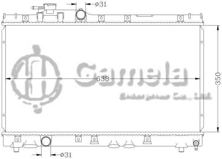 6112122AN - Radiator-for-TOYOTA-CELICA-94-97-AT200-MT-OEM-16400-16540