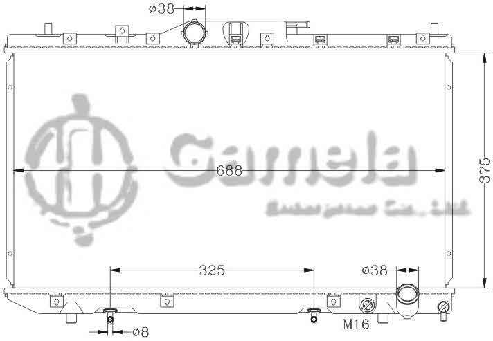 6112133N - Radiator-for-TOYOTA-AVENSIS-97-AT