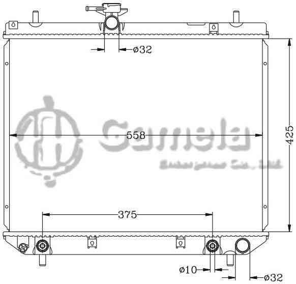 6112139N - Radiator-for-TOYOTA-AVENSIS-05-AT