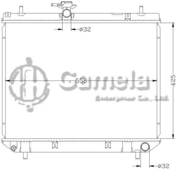 6112140N - Radiator-for-TOYOTA-AVENSIS-05-MT