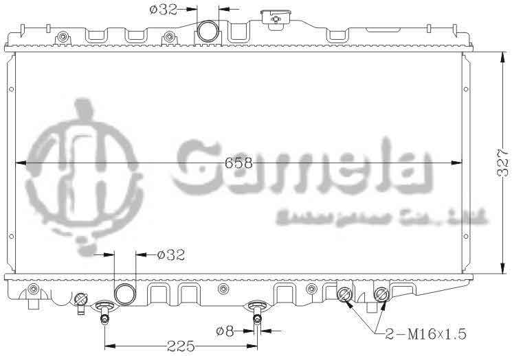 6112145N - Radiator-for-TOYOTA-CORONA-88-92-AT170-AT-TOYOTA-COROLLA-88-92-AE92-AT-OEM-16400-15380-16200