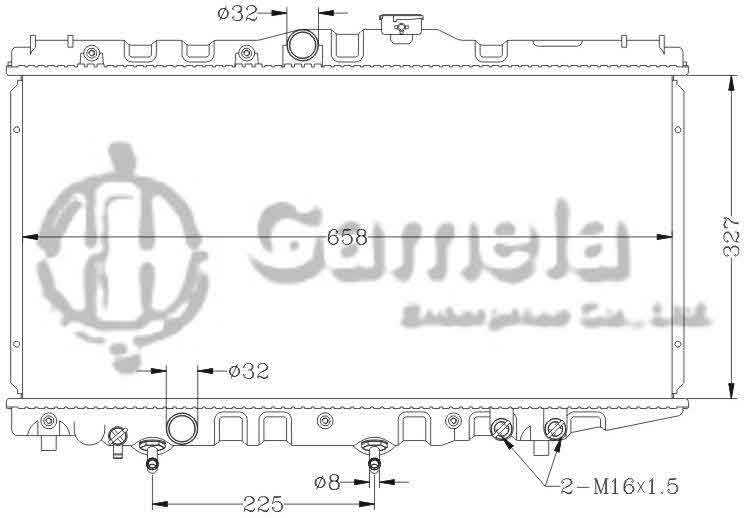 6112147N - Radiator-for-TOYOTA-CORONA-88-92-AT170-AT-TOYOTA-COROLLA-88-92-AE92-AT-OEM-16400-15380-16200-DPI-537-539