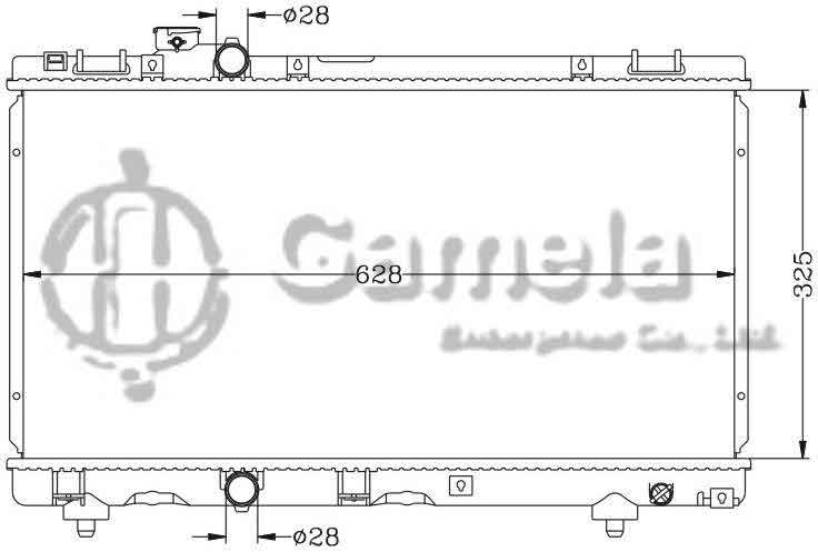 6112154AN - Radiator-for-TOYOTA-PASEO-94-99-EL51-MT-OEM-16400-11590-11600-11610-DPI-1758