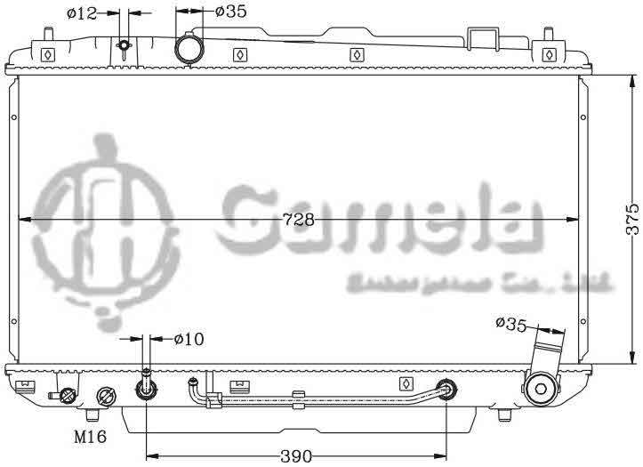 6112213AN - Radiator-for-TOYOTA-RAV4-03-ACA-AT