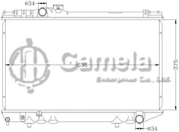 6112246AN - Radiator-for-TOYOTA-SUPRA-86-93-MA70-GA70-MT-OEM-16400-42100-42130