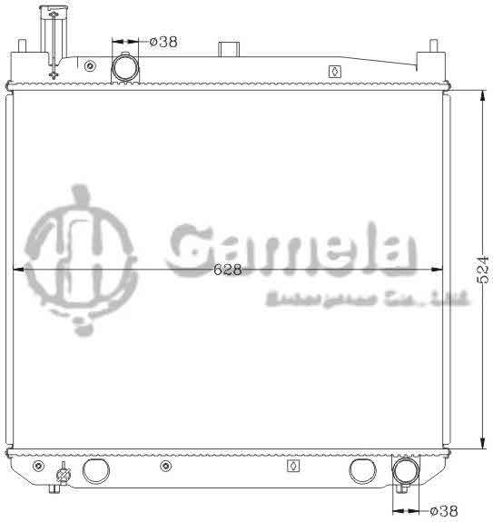 6112304N - Radiator-for-TOYOTA-HIACE-TOURING-KCH-CD7-MT-OEM-16400