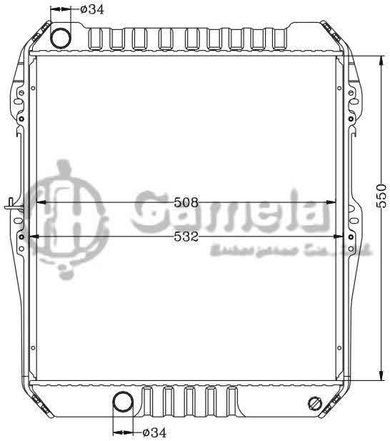 6112354AN - Radiator-for-TOYOTA-HILUX-KB-LN165-97-99-MT