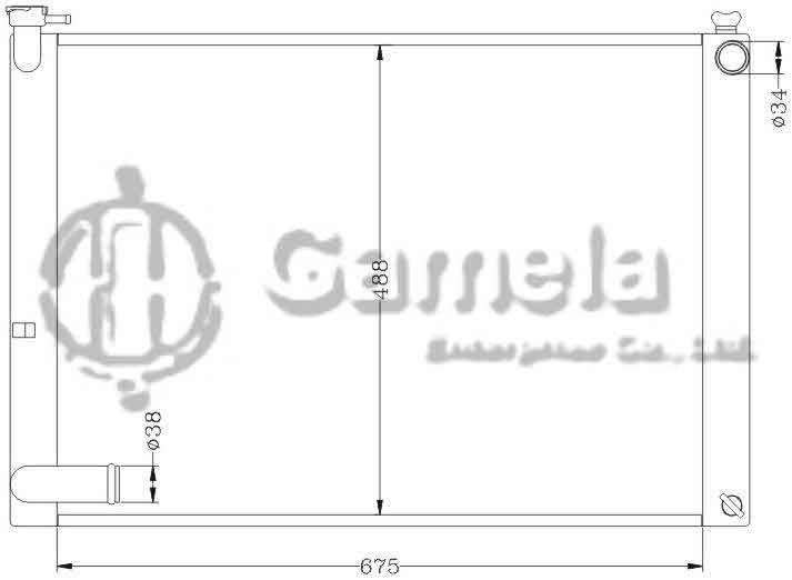 6112398N - Radiator-for-TOYOTA-LEXUS-RX330-RX350-RX400-MT