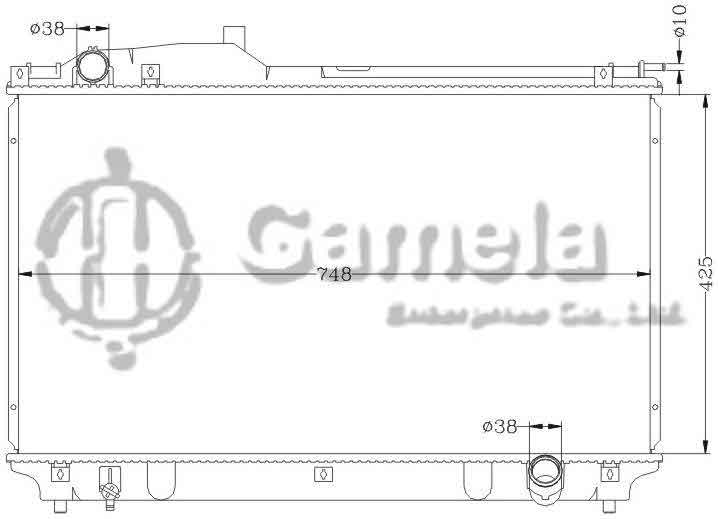 6112462N - Radiator-for-TOYOTA-LEXUS-99-LS430-MT