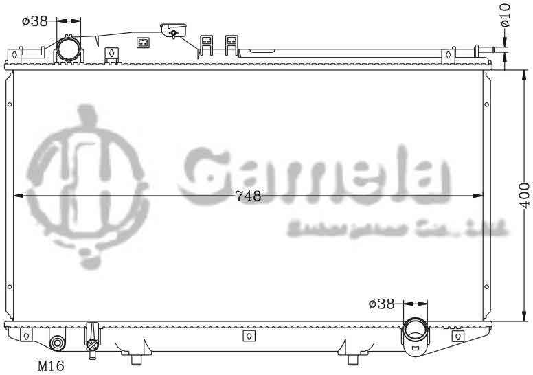 6112466N - Radiator-for-TOYOTA-LEXUS-02-LS430-MT