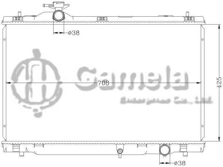 6112478N - Radiator-for-TOYOTA-CROWN-06-UZS187-MT