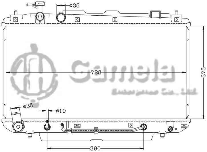 6112485N - Radiator-for-TOYOTA-RAV4-03-ACA21-AT