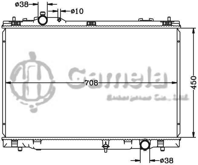 6112524N - Radiator-for-TOYOTA-LEXUS-07-10-LS460-MT