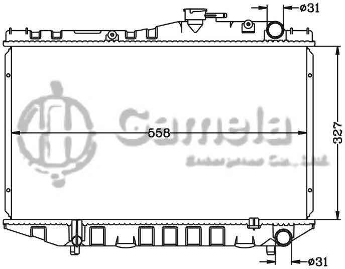 6112548N - Radiator-for-TOYOTA-COROLLA-LEVIN-83-87-MT-TOYOTA-SPRINTER-TRUENO-83-87-MT-OEM-16400