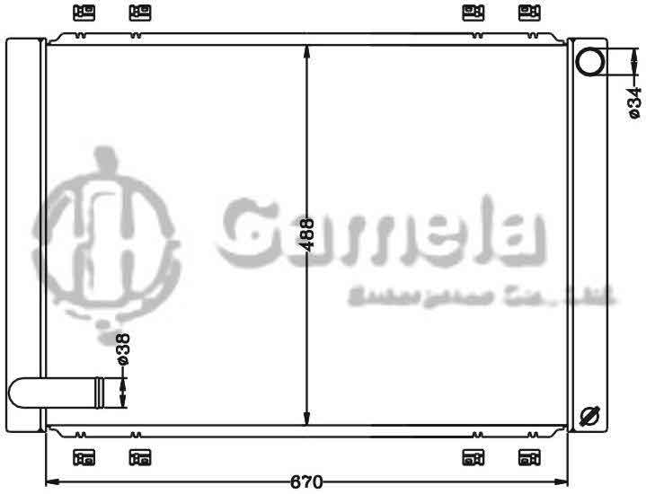 6112554N - Radiator-for-TOYOTA-LEXUS-SIENNA-04-MT