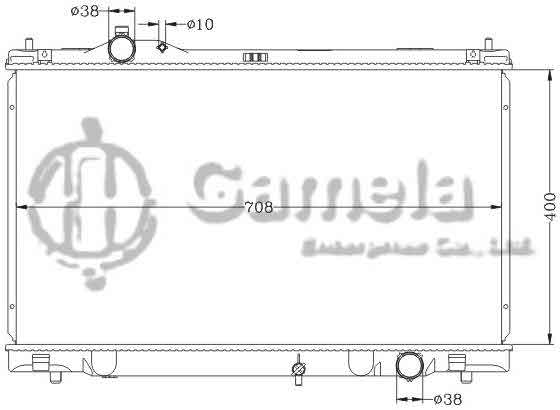 6112656NA - Radiator-for-TOYOTA-LEXUS-IS-F-11-MT