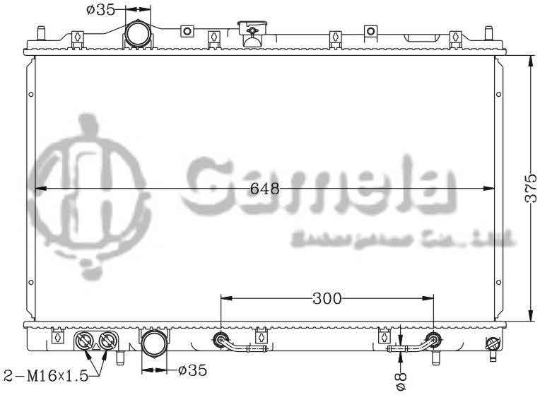 6114009AN - Radiator-for-MITSUBISHI-LANCER-95-99-CK1-6-AT-MITSUBISHI-MIRAGE-97-02-AT