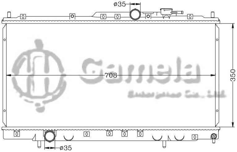 6114056N - Radiator-for-MITSUBISHI-ECLIPSE-99-05-MT-MITSUBISHI-SEBRING-STRAUS-01-06-MT-OEM-MR373098-DPI-2433