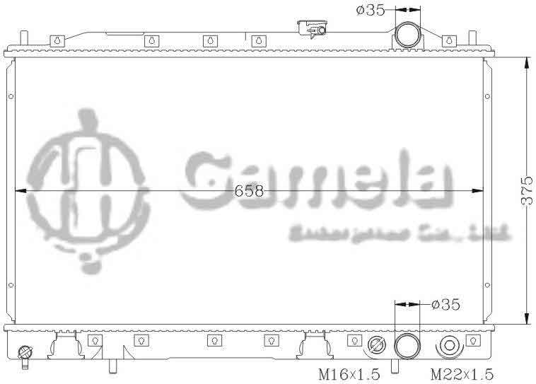 6114072N - Radiator-for-MITSUBISHI-COLT-MIRAGE-89-92-MT-MITSUBISHI-SUMMIT-92-MT