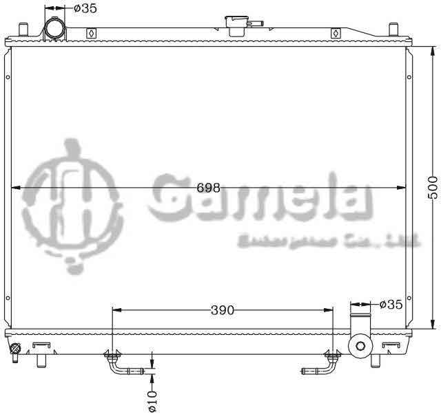 6114089AN - Radiator-for-MITSUBISHI-PAJERO-V73-02-AT