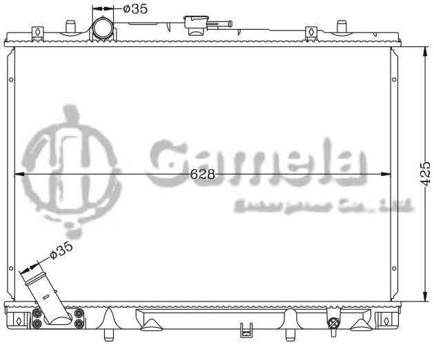 6114136N - Radiator-for-MITSUBISHI-MONTERO-SPORT-97-04-MT