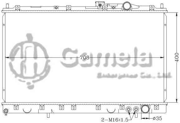 6114196NA - Radiator-for-MITSUBISHI-SPACE-RUNNER-TD-TG-92-97-MT