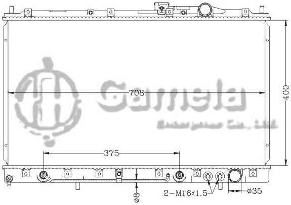 6114197NA - Radiator-for-MITSUBISHI-SPACE-RUNNER-TD-TG-92-97-AT