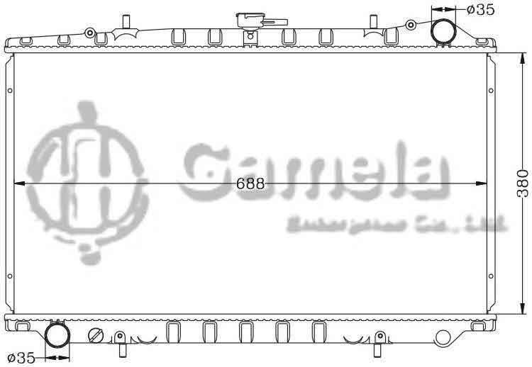 6115002AN - Radiator-for-NISSAN-BLUEBIRD-87-91-U12-MT