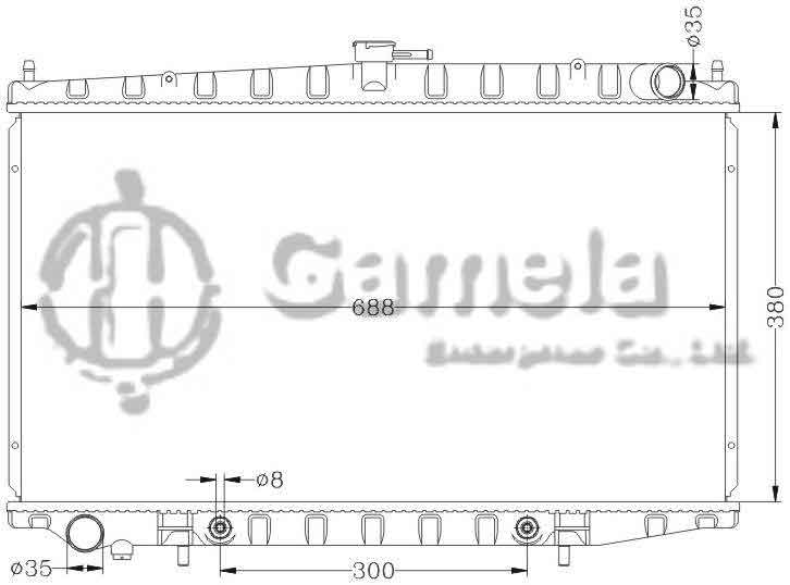 6115007N - Radiator-for-NISSAN-BLUEBIRD-93-98-U13-AT-OEM-21460-0E200-0E600-1E400-DPI-1573