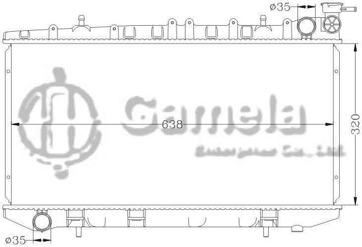 6115040N - Radiator-for-NISSAN-SUNNY-B14-94-96-MT-OEM-21410-58Y00-59Y00-66Y00-DPI-1977