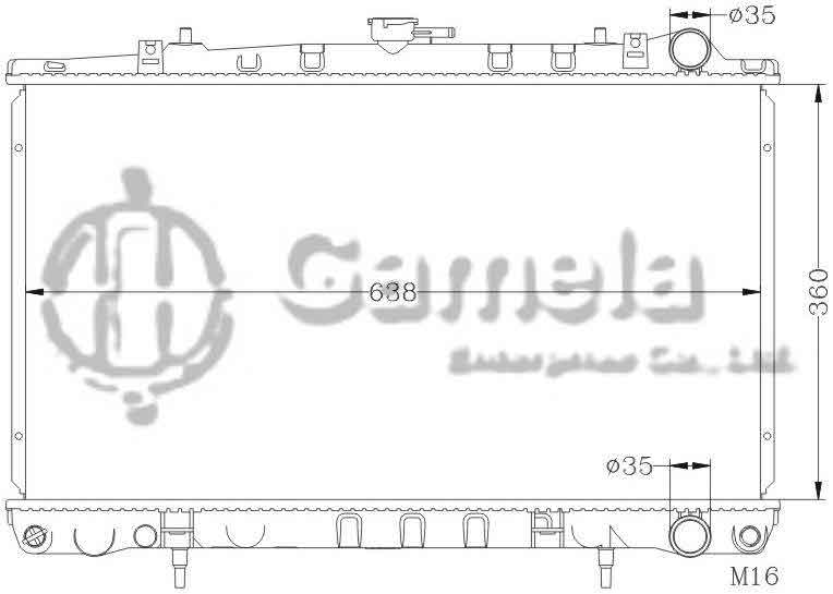 6115046N - Radiator-for-NISSAN-240SX-94-94-MT