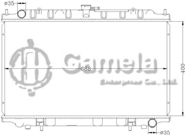 6115070AN - Radiator-for-NISSAN-MAXIMA-95-02-A32-MT-OEM-21410-0L710-2Y900