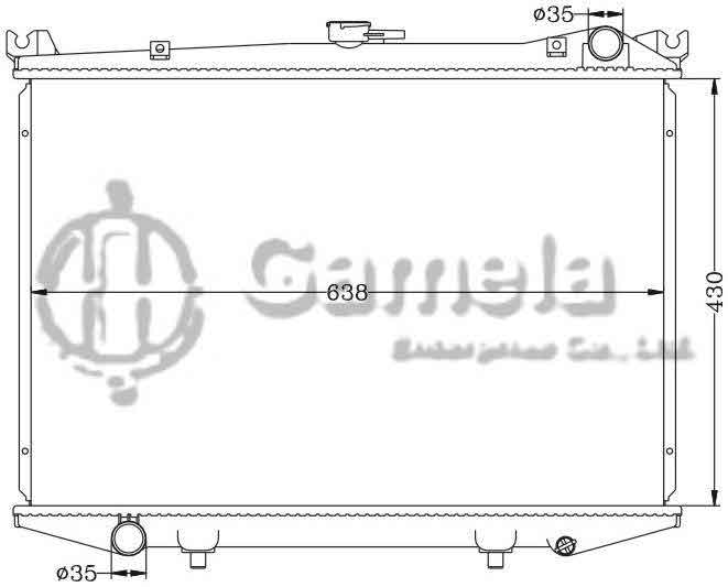 6115098N - Radiator-for-NISSAN-HARDBODY-92-95-D21D-MT-OEM-21400-10G11