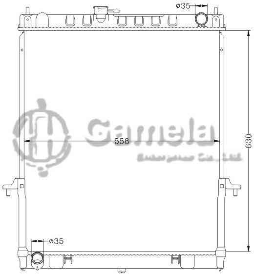 6115226N - Radiator-for-NISSAN-PATRO-01-MT