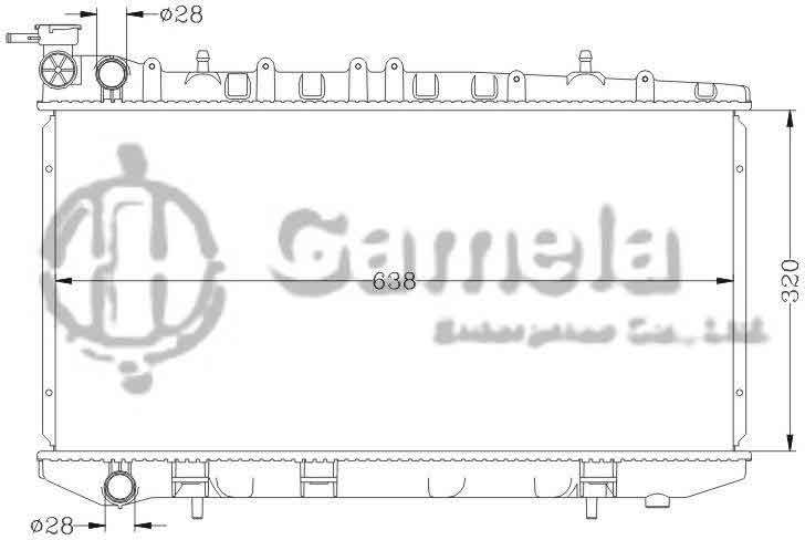 6115262N - Radiator-for-NISSAN-SUNNY-B13-91-93-MT