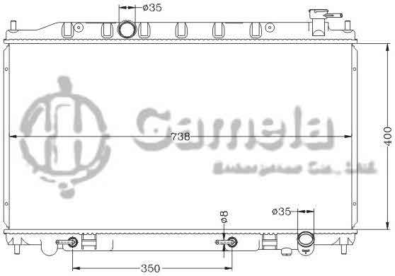 6115309NA - Radiator-for-NISSAN-ALTIMA-6CYL-02-AT