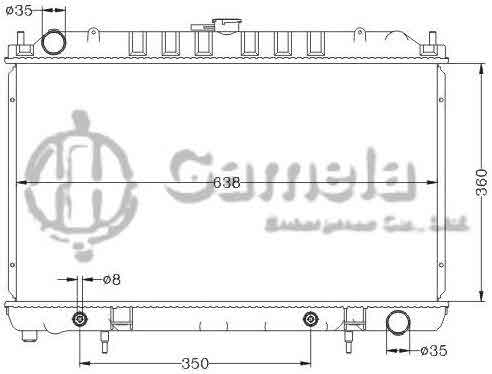 6115314NA - Radiator-for-NISSAN-SILVIA-240SX-94-02-AT