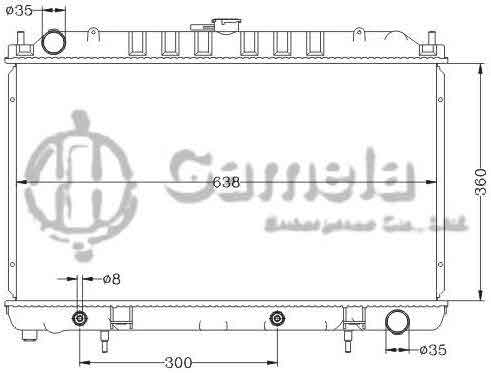 6115315NA - Radiator-for-NISSAN-SILVIA-240SX-94-02-AT