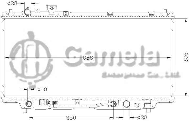 6116029N - Radiator-for-MAZDA-PROTEGE-95-98-323-AT-OEM-B6BG-15-200F-DPI-1704