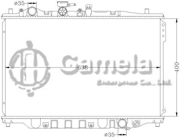 6116038N - Radiator-for-MAZDA-MX6-88-92-626GD-MT-OEM-F8C1-15-200-F8C7-15-200-FE4J-15-200-DPI-248