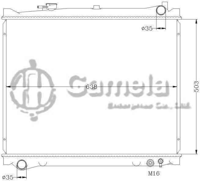 6116052N - Radiator-for-MAZDA-MPV-95-99-MT-DPI-2178