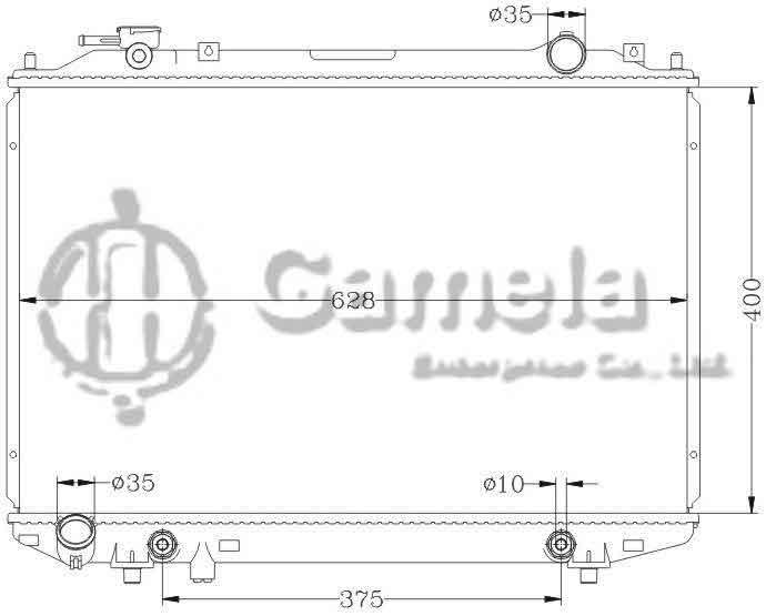 6116057N - Radiator-for-MAZDA-B2200-AT-OEM-F2P5-15-200D