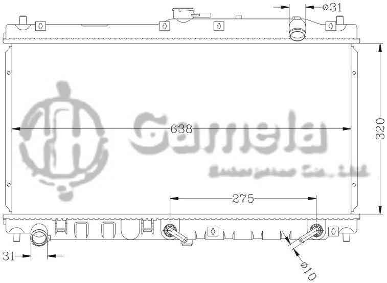 6116083N - Radiator-for-MAZDA-MIATA-MX-5-99-04-AT-OEM-BP4X-15-200A-DPI-2277